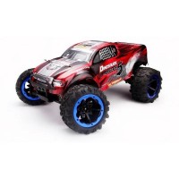 Радиоуправляемый монстр Remo Hobby Dinosaurs Master Brushless UPGRADE (красный) 4WD 2.4G 1/8 RTR